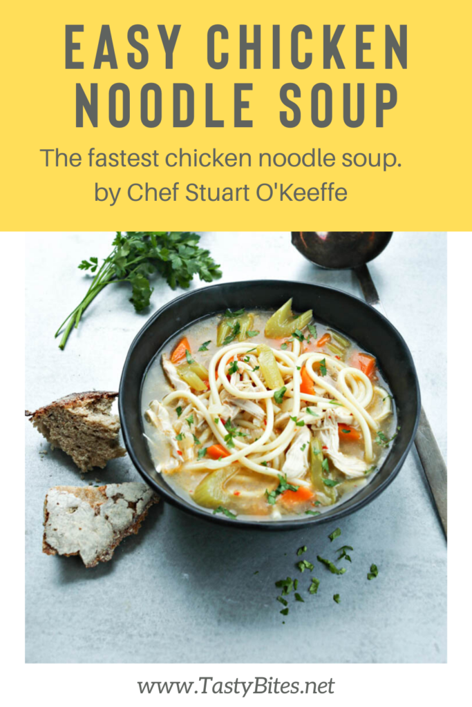 Mom's Easy Homemade Chicken Noodle Soup Recipe - Delishably