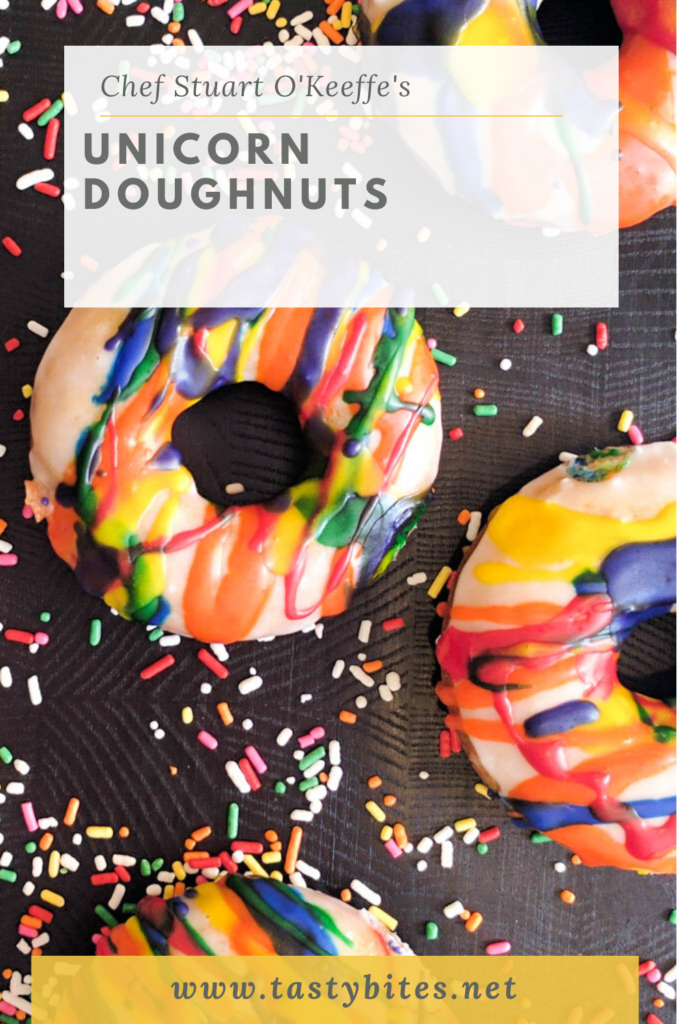 Easy Unicorn Doughnuts for tastybites.net