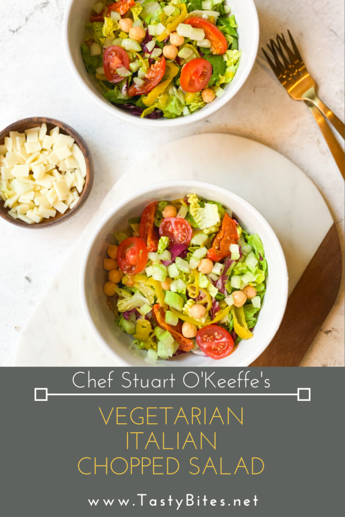 Vegetarian Italian Chopped Salad Tasty Bites