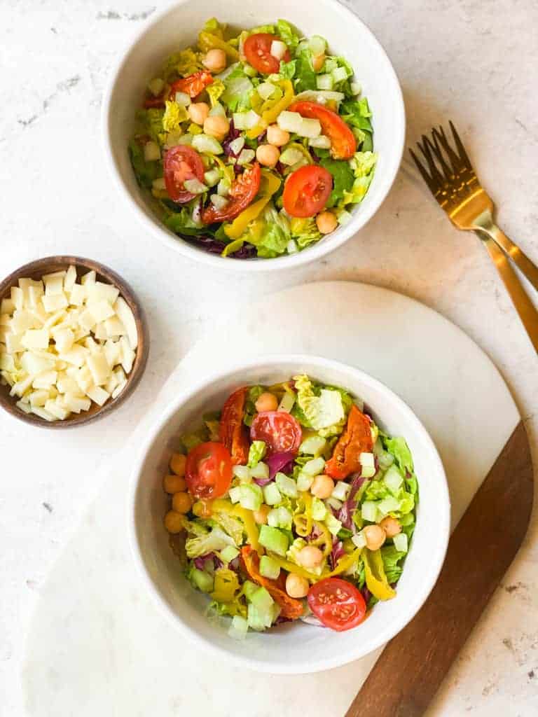 Vegetarian Italian Chopped Salad