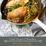 Pan Roasted Chicken with Dates and Shallots