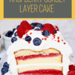 Raspberry Sorbet layer Cake