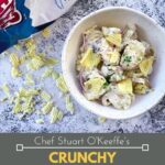 A yummy potato salad with an extra crunch for tastybites.net