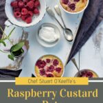 Delicious Raspberry Custard Pots for tastybites.net